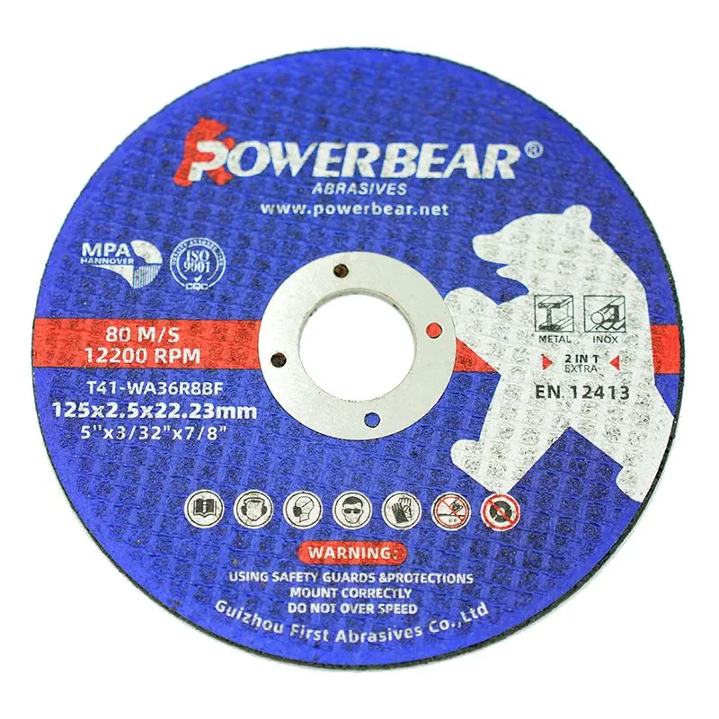 Doorslijpschijf voor metaal en RVS